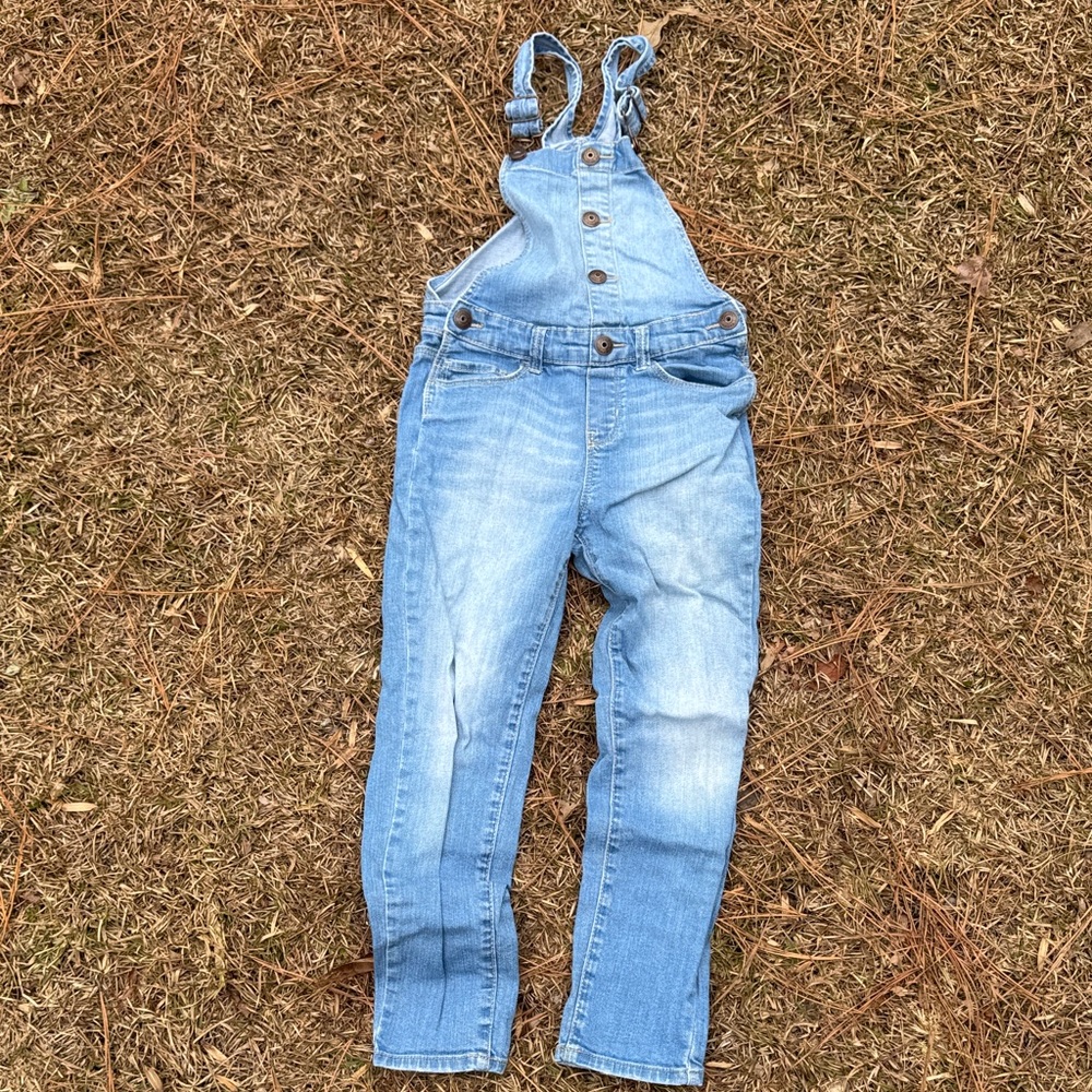 OshKosh B'gosh Light Blue Denim Overalls